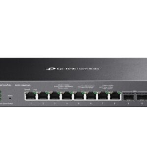 TP-Link SG2210XMP-M2 Omada 8-Port 2.5GBASE-T and 2-Port 10GE SFP+ Smart Switch w