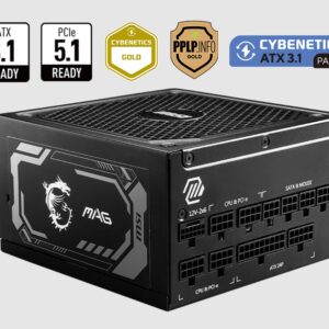 MSI MAG A1000GL PCIE5 ATX Power Supply Unit