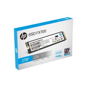 HP FX700 2TB PCIe Gen 4x4 M.2 NVMe 2.0 SSD 7200MB/s & 6200MB/s Low power consump