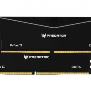 PREDATOR PALLASII DDR5 32GB Black 16GBx2 6000Mhz 1R8 CL32 Black Supports Intel X