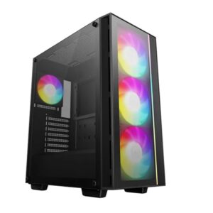 DeepCool MATREXX 55 V4 Full Tempered Glass Side Panel ATX Case. Pre-Installed 3?