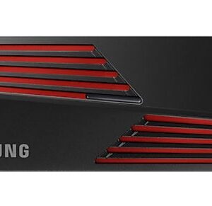 Samsung 990 Pro 1TB with Heatsink Gen4 NVMe SSD 7450MB/s 6900MB/s R/W 1550K/1200