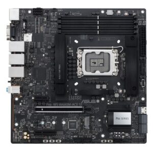 ASUS PRO WS W680M-ACE SE Intel LGA1700 Micro-ATX WorkstationMotherboard