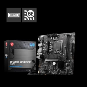 MSI PRO B760M BOMBER WIFI  mATX Motherboard