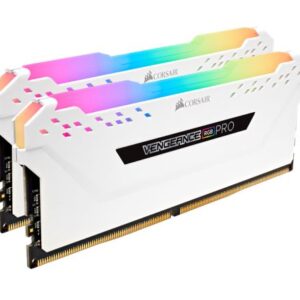 Corsair Vengeance RGB PRO 16GB (2x8GB) DDR4 3000MHz C15 Desktop Gaming Memory Wh