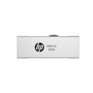 HP x818w 32GB USB 3.2 Flash Drive Silver Metal