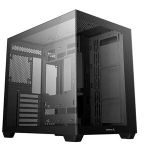 DeepCool CG530 Panoramic Tempered Glass Panels Dual Chamber ATX FISHTANK Case