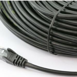 8Ware CAT6A Cable 30m - Black Color RJ45 Ethernet Network LAN UTP Patch Cord Sna