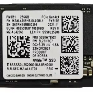 OEM 256GB Gen4 NVMe SSD 2955MB 1174MB/s R/W 200TBW 220K/300K IOPS 1.5M hrs MTTF