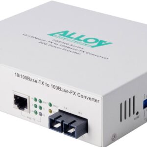 Alloy POE200SC PoE PSE Fast Ethernet Media Converter