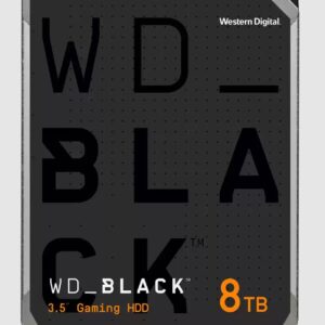 Western Digital WD Black 8TB 3.5' HDD SATA 6gb/s 7200RPM 256MB Cache CMR Tech fo