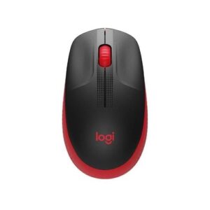 Logitech M190 Full-Size Wireless Mouse - RED