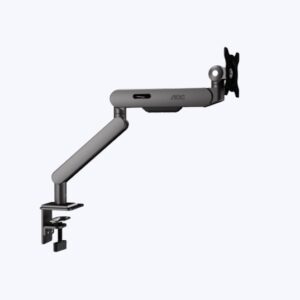 AOC AM402G Gray Desk-mount  aluminum Alloy Structure. Mechanical Spring. Full Ra