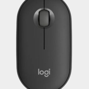 Logitech Pebble M350S Wireless Optical Mouse Graphite 1000 dpi  Bluetooth Low En