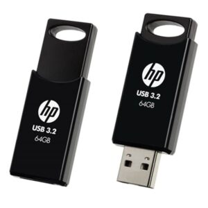 HP 712B 64GB USB 3.2 Flash Drive Memory Stick Thump Key External Storage Capless