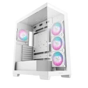 DeepCool CG580 4F WH (White)Panoramic ATX Mid-Tower Case