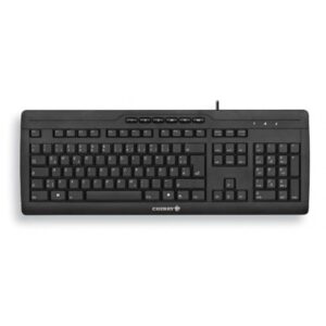 (LS) Cherry Stream Xt Black USB/PS2 corded multimedia keyboard