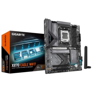 Gigabyte X870 EAGLE WIFI7 AMD AM5 ATX Motherboard 4x DDR5~256GB