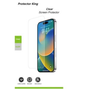 Protector King Samsung Galaxy A16 Tempered Glass Screen Protector Clear - 9H Sur