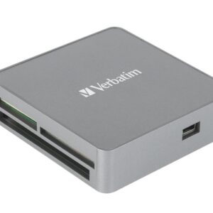 Verbatim USB 2.0 All- in-1 Card Reader / Hub