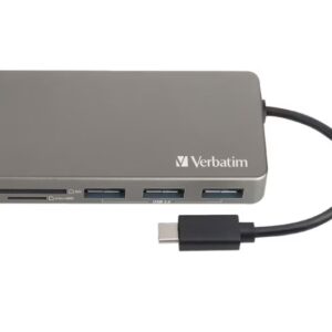 Verbatim USB 3.2 Gen 1 Type C Hub / Card Reader