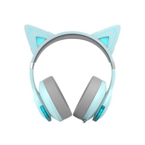 Edifier G5BT Cat Sky Blue Hi-Res Bluetooth Gaming Headset with Hi-Res