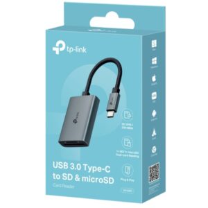 TP-Link UA430C USB 3.0 Type-C to SD & microSD 3.0 Card Reader