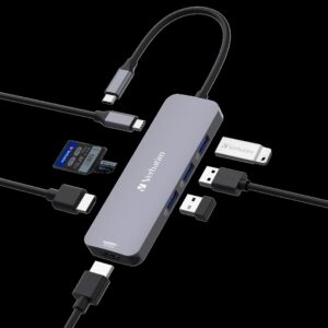 Verbatim USB-C Pro Multiport Hub 8 Ports